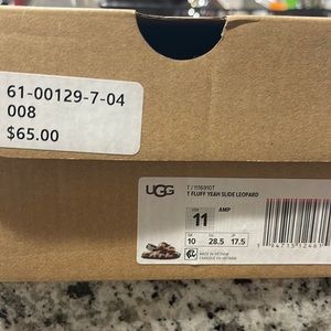 Brand new ugg slides . They run a tad bit small , size 11 but fits like a 10c